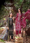 Naira Vol 143 By Belliza Cotton Digital Embroidery Dress Material Wholesalers In Surat
